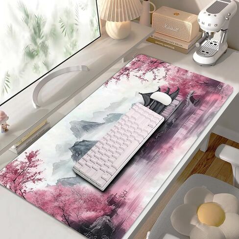 Galaxy Large Desk Pad,Gaming Mouse Pad,31.5 x 15.75 inch,XXL Waterproof&Non-Slip Extended Desk Mat, Keyboard and Mouse Pad,Big Desk Pad Mat for Gaming,Office,Home in Saudi Arabia