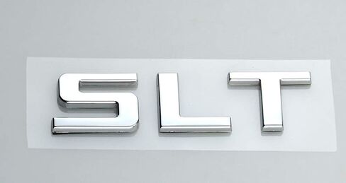 PCS SLT Emblem Embleming لعام 2014-2020 GMC Sierra GMC Yukon 1500HD 2500HD 3500HD (Chrome) in Kuwait