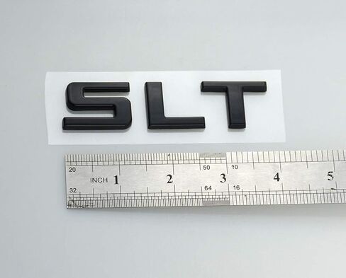 One Pcs SLT Emblem Replacement For 2014-2020 GMC Sierra GMC Yukon 1500HD 2500HD 3500HD (Chrome) in Saudi Arabia