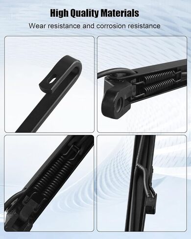 Windshield Wiper Arm Front Driver & Passenger Side Replace 42539 42691 15237916 15237915 Fit for Buick Century Regal Chevrolet Impala Monte Carlo, 2Pcs in Saudi Arabia