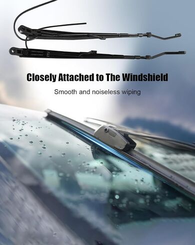 Windshield Wiper Arm Front Driver & Passenger Side Replace 42539 42691 15237916 15237915 Fit for Buick Century Regal Chevrolet Impala Monte Carlo, 2Pcs in Saudi Arabia
