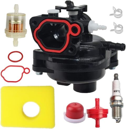 Carburetor Carb Kit Compatible with MTD Hyper Tough 125cc 4.5ft 300E Series Lawn Mower in Saudi Arabia