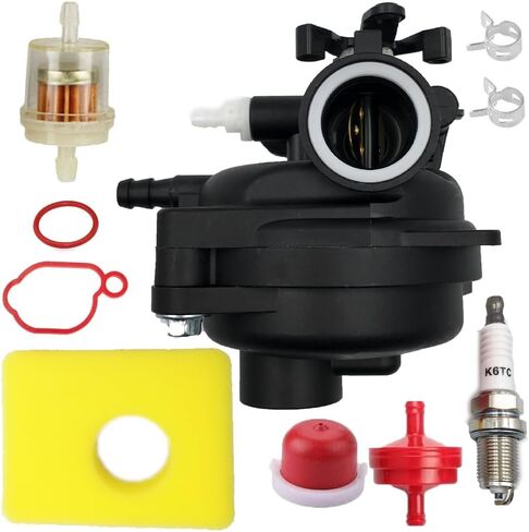 Carburetor Carb Kit Compatible with MTD Hyper Tough 125cc 4.5ft 300E Series Lawn Mower in Saudi Arabia