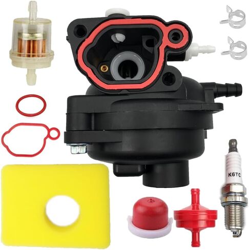 Carburetor Carb Kit Compatible with MTD Hyper Tough 125cc 4.5ft 300E Series Lawn Mower in Saudi Arabia