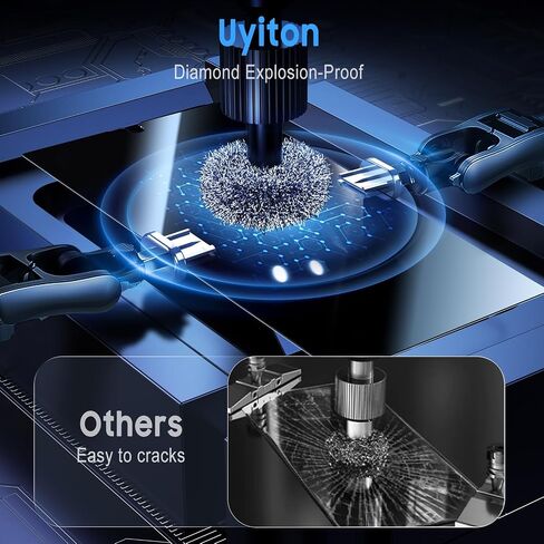 Uyiton Unbreak-Glass for Samsung Galaxy S23 Plus Privacy Screen Protecor in Kuwait