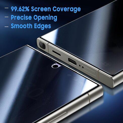 Uyiton Unbreak-Glass for Samsung Galaxy S23 Plus Privacy Screen Protecor in Kuwait