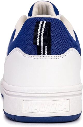 Nautica Men's Classic Low-Top Sneakers – Retro Lace-Up Casual Shoes for Tennis and Basketball-Inspired Style in Saudi Arabia
