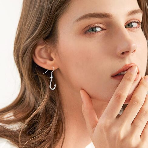 925 Sterling Silver Drop Dangle Earrings for Women Birthday Gifts in Kuwait