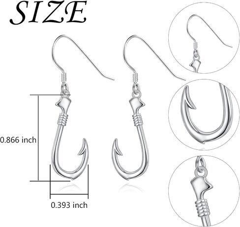 925 Sterling Silver Drop Dangle Earrings for Women Birthday Gifts in Kuwait