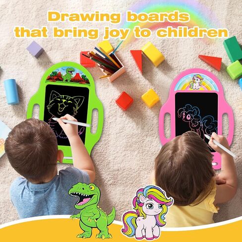 LAEBULD LCD كتابة قرص للأطفال - 8.5 بوصة رسم ألعاب أطفال لأطفال الفتيات فتيان الرسم من أجل 3 4 5 6 7 8 8 سنوات هدايا عيد ميلاد للبنات والفتيان الأخضر in Kuwait