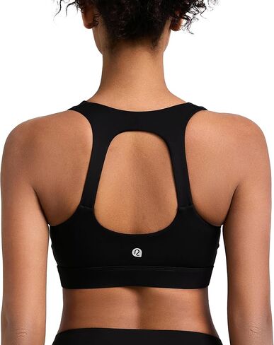 RUNNING GIRL Sports Bras for Women High Support,Racerback High Impact Grey Sports Bra Moulded Cup Workout Bra Push up in Saudi Arabia