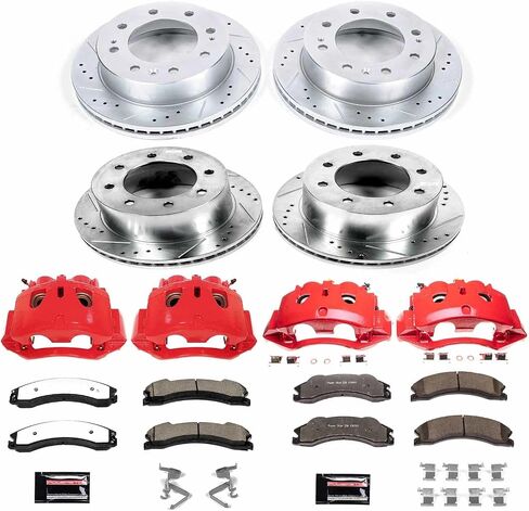 Power Stop KC6260-36 ، Z36 Truck & Truck and Tow Pariper Kit Piper-Pireder/Sloted Fads ، Falks ، Falcers in Saudi Arabia