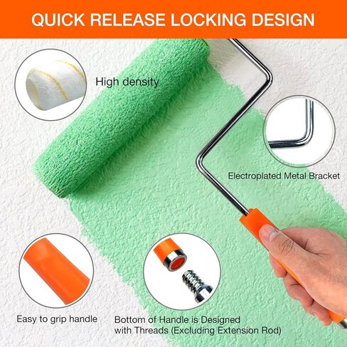 Great Andrew 9-Inch Paint Tray Liner, 21 PCS Plastic Paint Roller Tray Liner Set, Disposable Paint Pan Liners for Painting House, Walls, Floors, Home Improvement DIY Projects in Kuwait