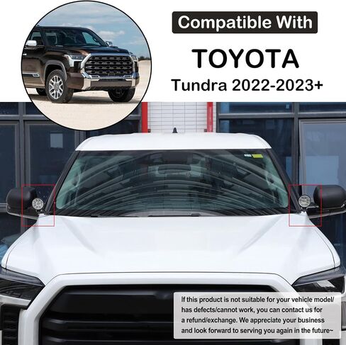 Ditch Hood Light Mount Brackets متوافقة مع Toyota Tundra 2022-2025 Truck Hood LED SPOTIGHT LIGH in Saudi Arabia
