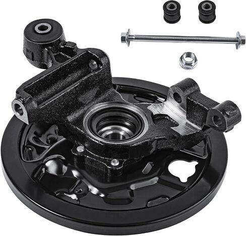 Detroit Axle - Rear Right Steering Knuckle for 01-08 Subaru Forester, Passenger Side Steering Knuckle & Wheel Hub Bearing Assembly 2001 2002 2003 2004 2005 2006 2007 2008 Replacement in Saudi Arabia