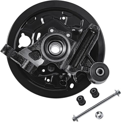 Detroit Axle - Rear Right Steering Knuckle for 01-08 Subaru Forester, Passenger Side Steering Knuckle & Wheel Hub Bearing Assembly 2001 2002 2003 2004 2005 2006 2007 2008 Replacement in Saudi Arabia