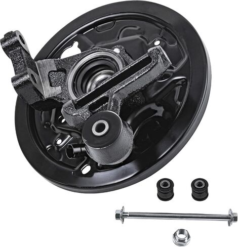 Detroit Axle - Rear Right Steering Knuckle for 01-08 Subaru Forester, Passenger Side Steering Knuckle & Wheel Hub Bearing Assembly 2001 2002 2003 2004 2005 2006 2007 2008 Replacement in Saudi Arabia