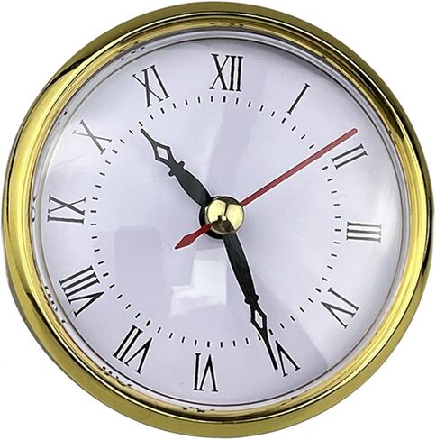 3-1/8Inch(80mm) Clock Insert Roman Numeral Round Watch Insert Trim for Decorating and Gifting in Saudi Arabia
