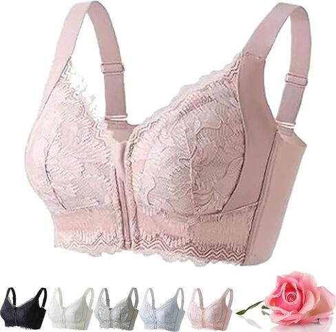 Eleganta Ziplacy Bra, Ziplacy - Ultra Soft Front Zip Wireless Lifting Bra, Comfortable Shaping Bras for Women in Saudi Arabia