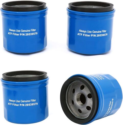FKG Oil Filter 29539579 fit for Allison 1000 2000 2400 Transmissions (6.6L Duramax Diesel), 01-19 Chevy Silverado 2500HD (6.6L Duramax Diesel), 01-09 GMC Sierra 2500HD (6.6L Duramax Diesel), Set of 4 in Saudi Arabia