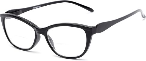 Readers.com Reading Glasses: The Ambrosia Bifocal cat-eye Style for female in Kuwait