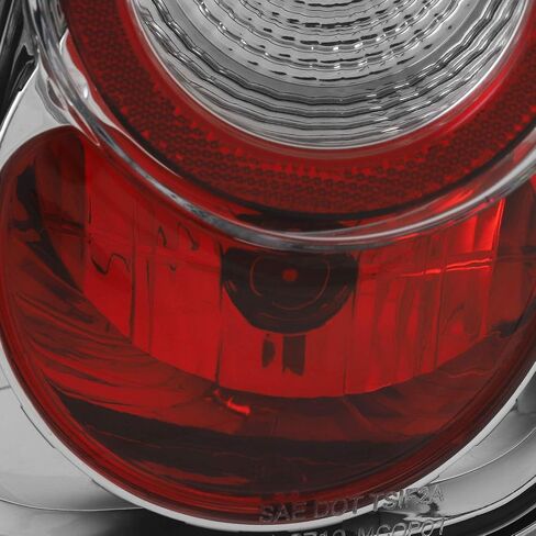 AKKON - For 2002-2006 Mini Cooper Hatchback 2005-2008 Mini-Cooper Convertibles Chrome Clear Tail Lights Pair in Saudi Arabia