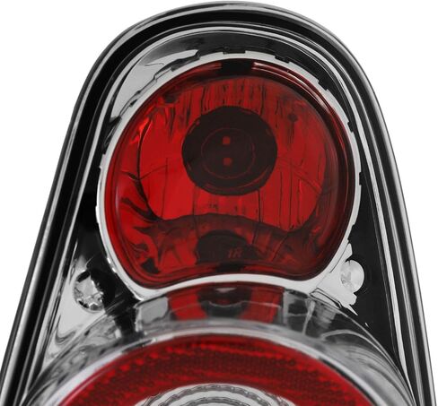 AKKON - For 2002-2006 Mini Cooper Hatchback 2005-2008 Mini-Cooper Convertibles Chrome Clear Tail Lights Pair in Saudi Arabia