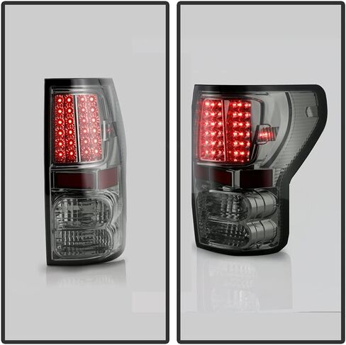 ACANII - For Smoked 2007-2013 Toyota Tundra Pickup LED Tail Lights Brake Lamps Left+Right in Saudi Arabia