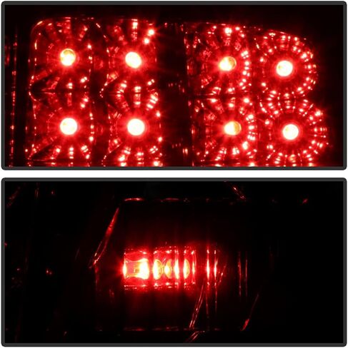 ACANII - For Smoked 2007-2013 Toyota Tundra Pickup LED Tail Lights Brake Lamps Left+Right in Saudi Arabia