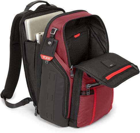 Tumi - حقيبة ظهر Search Alpha Bravo - حقيبة الظهر المحمول للرجال والنساء - حقيبة ظهر للعمل والسفر - 17.0 "× 14.0" × 8.3 " - جلد أسود in Kuwait