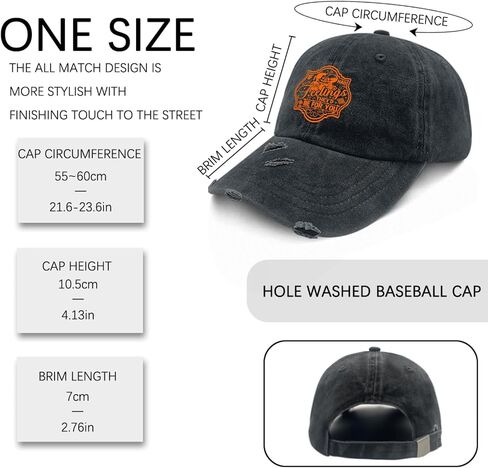 If I Had Feelings They'd Be for You Valentines Day Hat for Men Washed Distressed Baseball Cap Classic Washed Running Hats Adjustable in Saudi Arabia