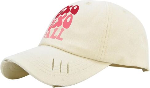XOXO You All Valentines Day Hats for Mens Washed Distressed Baseball Caps Soft Washed Ball Cap Quick Dry in Saudi Arabia