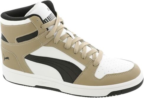 puma Rebound Rateup SL Mens Sneaker 10 dm Us Oakblackwhite in Saudi Arabia