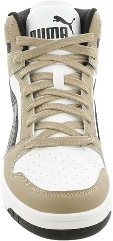 puma Rebound Rateup SL Mens Sneaker 10 dm Us Oakblackwhite in Saudi Arabia