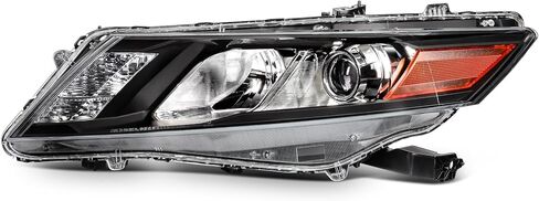 مجموعة المصابيح الأمامية متوافقة مع Honda Accord Crosstour EX-L 2010-2012 سائق وجانب الركاب HO2503140 33100TP6A01 in Kuwait