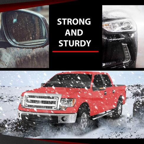 Grille Air Deflector Set with Fasteners 3 pcs Compatible with Ford F150 Raptor 2009-2014 FO1218114, FO1218119 in Saudi Arabia