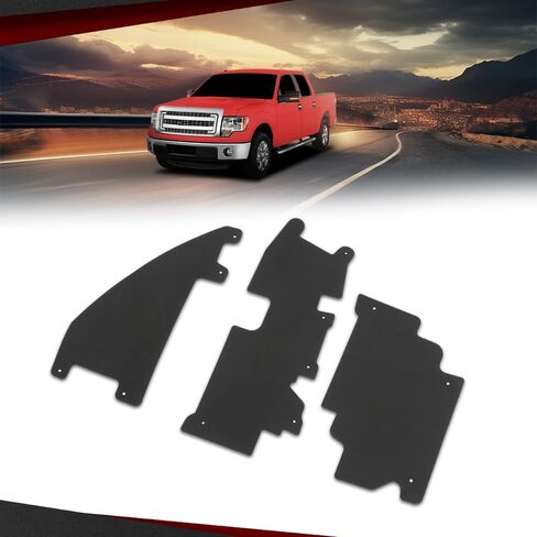 Grille Air Deflector Set with Fasteners 3 pcs Compatible with Ford F150 Raptor 2009-2014 FO1218114, FO1218119 in Saudi Arabia
