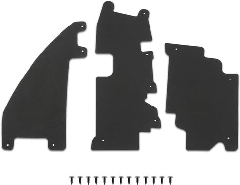 Grille Air Deflector Set with Fasteners 3 pcs Compatible with Ford F150 Raptor 2009-2014 FO1218114, FO1218119 in Saudi Arabia