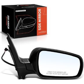 A-Premium Side Power Power Mirror-متوافقة مع فولكس واجن جيتا 1999-2007 ، الجولف 1999-2006-يدوي سوداء قابلة للطي خارجية خارجية الخلفية المرآة in Kuwait