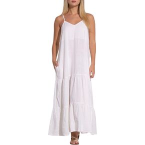 ELAN Women's Tulum Tiered Spaghetti Strap Maxi Dress in Kuwait