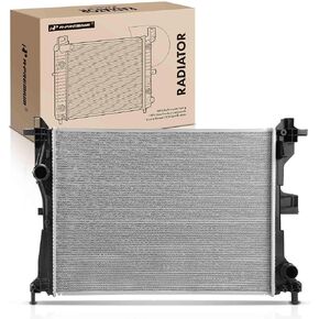 A-Premium Engine Coolant Radiator Assembly Compatible with Fiat 500X 2019-2021 & Jeep BU Series Renegade 2019-2022, 1.3L in Saudi Arabia