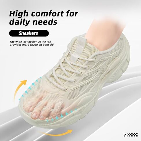 Womems Walking Shoes Running Tennis Fashion Sneakers Athletic Gym Workout Comfortable Breathable Lightweight in Saudi Arabia