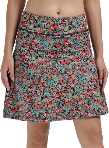 Xioker Women Skorts Skirts with Zipper Pockets,Athletic Golf Tennis Swim Skirts 20" Knee Length Skorts for Womem in Kuwait