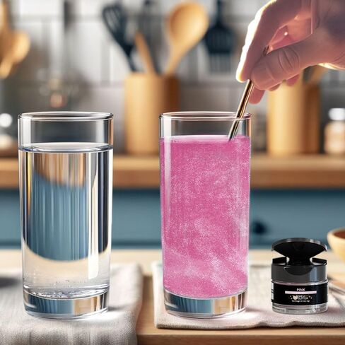Brew Glitter - Clear Shimmer (4g 1x Shaker Jar) | Edible Glitter for Drinks, Beer and Cocktail Beverages in Kuwait