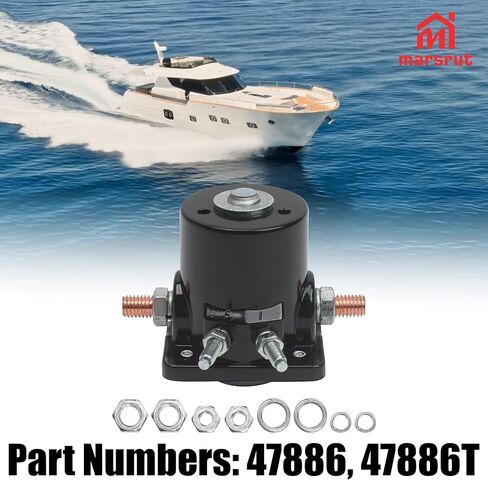 Starter Solenoid Fits for Evinrude Johnson OMC Mercury Marine Sierra Outboard Motor 12V 18-5808 47886 47886T 1938M 380095 383622 389398 389493 395419 582708 586180 3217124 SMR6003 0395419 Relay Switch in Saudi Arabia