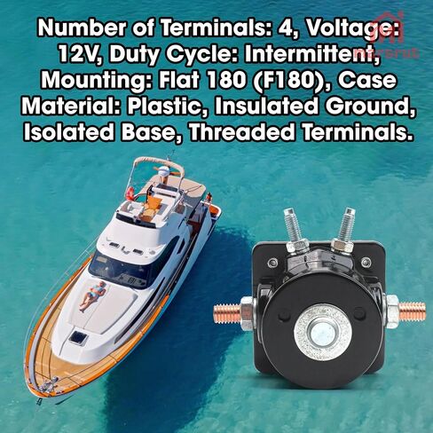 Starter Solenoid Fits for Evinrude Johnson OMC Mercury Marine Sierra Outboard Motor 12V 18-5808 47886 47886T 1938M 380095 383622 389398 389493 395419 582708 586180 3217124 SMR6003 0395419 Relay Switch in Saudi Arabia