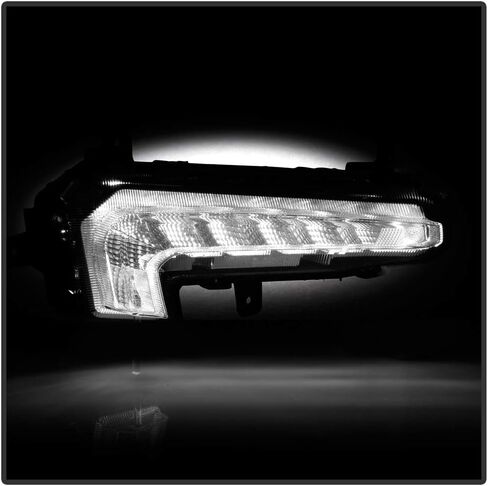 Acanii - لعام 2016-2018 Chevy Malibu Pront Pumper LED DRL DRL النهار تشغيل ضوء القيادة جانب الركاب جانب المركب in Saudi Arabia