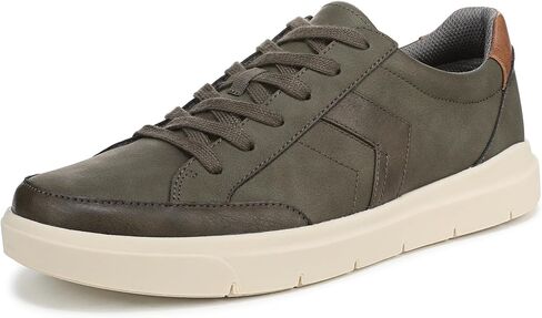 Dr. Scholl's Madison Men Sneaker, Dark Olive Green, 10.5 Wide in Saudi Arabia