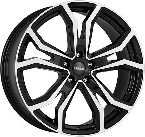 Dezent Rim TV Dark 7.5JX18 ET45 5x108 متوافق مع Jaguar X-Type E-Pace F-Pace I-Pace Xe in Saudi Arabia