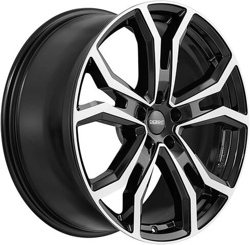 Dezent Rim TV Dark 7.5JX18 ET45 5x108 متوافق مع Jaguar X-Type E-Pace F-Pace I-Pace Xe in Saudi Arabia